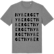 Mid Heather Gray t-shirt med Nyberget ordlek t-shirt