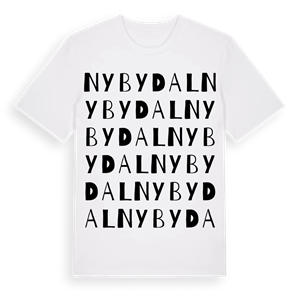Nybydal ordlek t-shirt – ekologisk bomull t-shirt från Pinshirt