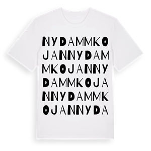Nydammkojan ordlek t-shirt – ekologisk bomull t-shirt från Pinshirt