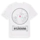 White t-shirt med Nygårdarna t-shirt