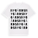 Nygårds ordlek t-shirt