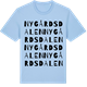 Blue Soul t-shirt med Nygårdsdalen ordlek t-shirt