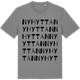 Mid Heather Gray t-shirt med Nyhyttan ordlek t-shirt
