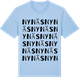 Blue Soul t-shirt med Nynäs ordlek t-shirt