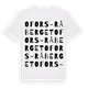 Ofors-Råberget ordlek t-shirt