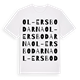 Ol-Ersbodarna ordlek t-shirt