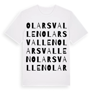 Olarsvallen ordlek t-shirt – ekologisk bomull t-shirt från Pinshirt
