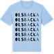 Blue Soul t-shirt med Olsbacka ordlek t-shirt