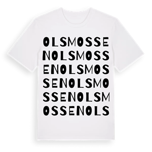 Olsmossen ordlek t-shirt – ekologisk bomull t-shirt från Pinshirt