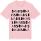 Pink Cotton t-shirt med Ömans ordlek t-shirt