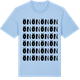 Blue Soul t-shirt med Ön ordlek t-shirt