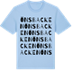 Blue Soul t-shirt med Önsbacken ordlek t-shirt