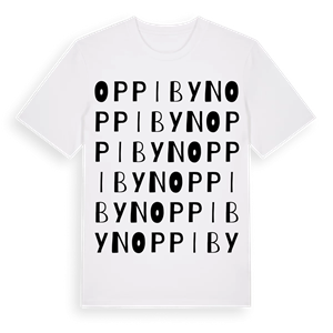 Oppibyn ordlek t-shirt – ekologisk bomull t-shirt från Pinshirt