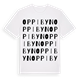 Oppibyn ordlek t-shirt