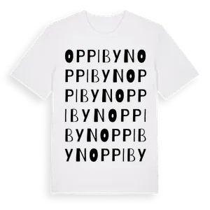 Oppibyn ordlek t-shirt – ekologisk bomull t-shirt från Pinshirt