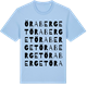 Blue Soul t-shirt med Öraberget ordlek t-shirt