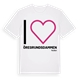 Jag älskar Öregrundsdammen t-shirt stort tryck