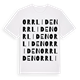 Orrliden ordlek t-shirt