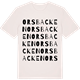 Vintage White t-shirt med Orsbacken ordlek t-shirt