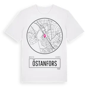 Östanfors t-shirt – ekologisk bomull t-shirt från Pinshirt