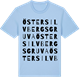 Blue Soul t-shirt med Öster Silvbergs gruva ordlek t-shirt