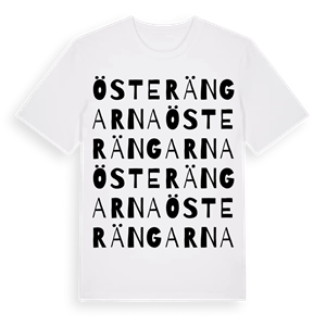 Österängarna ordlek t-shirt – ekologisk bomull t-shirt från Pinshirt