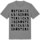 Mid Heather Gray t-shirt med Österbäcksåsen ordlek t-shirt
