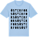 Blue Soul t-shirt med Österfors ordlek t-shirt
