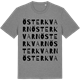 Mid Heather Gray t-shirt med Österkvarn ordlek t-shirt