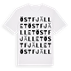 Östfjället ordlek t-shirt