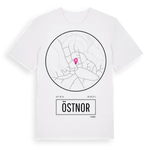 Östnor t-shirt – ekologisk bomull t-shirt från Pinshirt