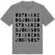 Mid Heather Gray t-shirt med Östra Bredsjönäs ordlek t-shirt