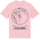 Pink Cotton t-shirt med Östra Främby t-shirt