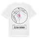 White t-shirt med Östra Främby t-shirt
