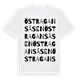 Östra Gansåsen ordlek t-shirt