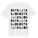 Östra Järsjön ordlek t-shirt