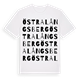 Östra Långsberg ordlek t-shirt