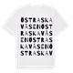 Östra Skavåsen ordlek t-shirt