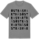 Mid Heather Gray t-shirt med Östra Svartnäs ordlek t-shirt
