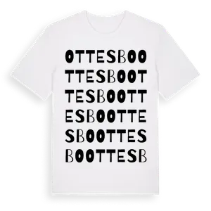 Ottesbo ordlek t-shirt – ekologisk bomull t-shirt från Pinshirt
