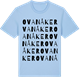 Blue Soul t-shirt med Ovanåker ordlek t-shirt