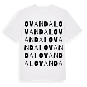Ovandal ordlek t-shirt – ekologisk bomull t-shirt från Pinshirt