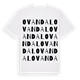 Ovandal ordlek t-shirt