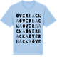 Blue Soul t-shirt med Överbacka ordlek t-shirt