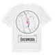 White t-shirt med Övermora t-shirt