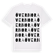 White t-shirt med Övernora ordlek t-shirt