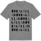 Mid Heather Gray t-shirt med Övra Källan ordlek t-shirt