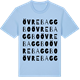 Blue Soul t-shirt med Övre Baggbo ordlek t-shirt