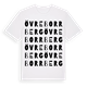 Övre Borrberg ordlek t-shirt
