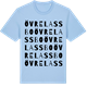Blue Soul t-shirt med Övre Lassbo ordlek t-shirt